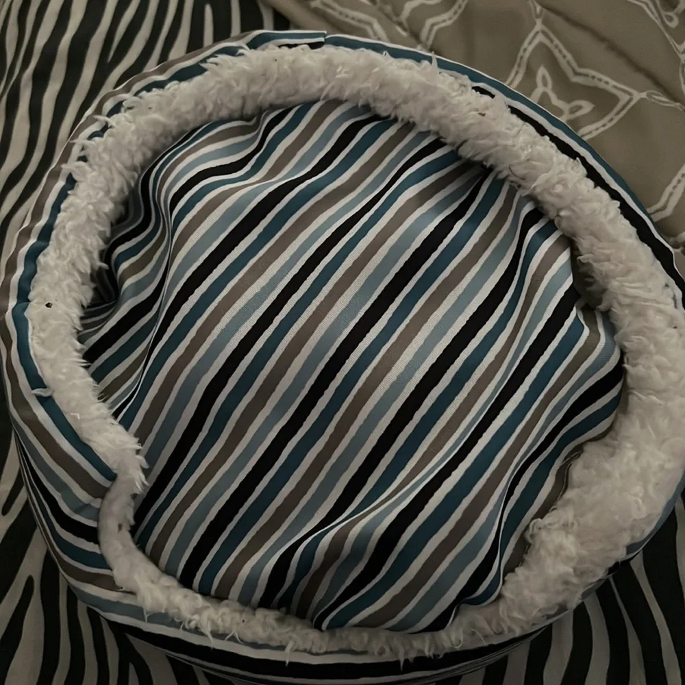 It’s a dwarf rabbit or guinea pig bed